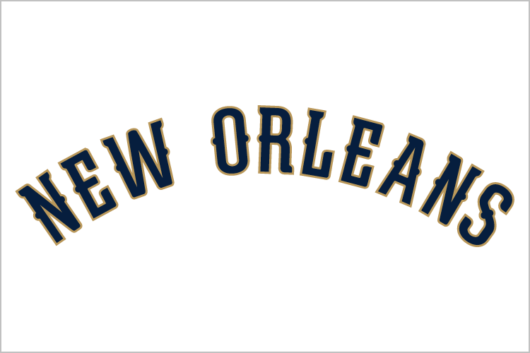 New Orleans Pelicans 2013-2014 Pres Wordmark Logo iron on paper